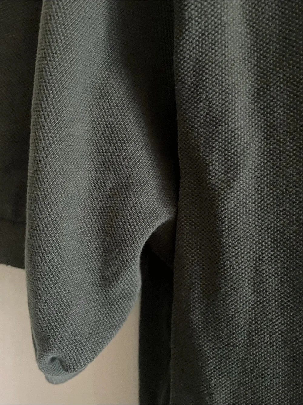 Distressed Ralph Lauren Dark Green Polo with Red Pony Embroidery